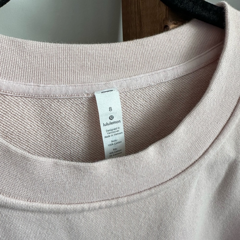 Lululemon perfectly oversized crew